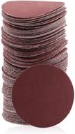 🪚 speedwox 2 inch hook and loop sanding discs - 100 pack, 240 grit sandpaper, no hole - ideal for drill grinder rotary tools logo