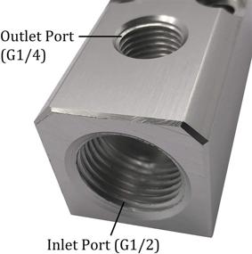 img 2 attached to Aluminum Pneumatic Supply Manifold for Optimal Distribution