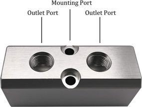 img 3 attached to Aluminum Pneumatic Supply Manifold for Optimal Distribution