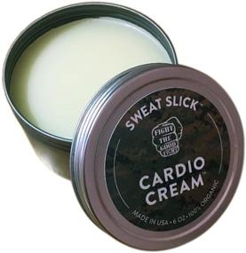 img 1 attached to 💪 Крем для кардио-тренировок Sweat Slick Cardio Cream: повысьте эффективность своих кардио-тренировок с 100% органическим кремом, увеличивающим потоотделение - доверенный профессиональными бойцами (6 OZ) - произведен в США.