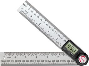 img 4 attached to Protractor Stainless Woodworking Carpenter Construction