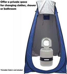 img 1 attached to Портативная пеленальная ванна в наличии OUTDOOR005 BLUE
