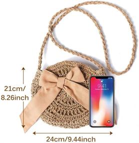 img 3 attached to Kadell Summer Crossbody Handbags & Wallets – Handmade Shoulder Bags for Women
