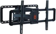📺 echogear eglf2 full motion tv wall mount: swivel, tilt, & extension for big tvs up to 90 inches - universal design compatible with samsung, vizio, tcl & more - includes drilling template logo