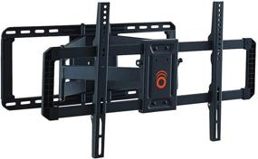 img 4 attached to 📺 ECHOGEAR EGLF2 Full Motion TV Wall Mount: Swivel, Tilt, & Extension for big TVs up to 90 inches - Universal Design compatible with Samsung, Vizio, TCL & more - Includes Drilling Template