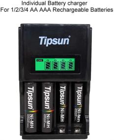 img 2 attached to Tipsun Rechargeable Battery Charger Batteries