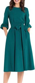 img 2 attached to AOOKSMERY Elegance Audrey Hepburn X Large Women's Clothing for Dresses