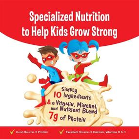 img 1 attached to 🥛 BOOST Kid Essentials Vanilla Vortex Nutritional Drink: Optimal Nutrition for Children, 8 fl oz (16-Pack)