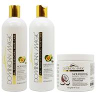 💆 set of dominican magic nourishing shampoo, conditioner, and deep fortifying conditioner logo