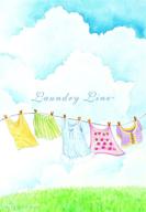 fresh scents scented sachets - laundry line, 6 pack: unleash long-lasting fragrance logo