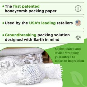 img 1 attached to 📦 HexcelWrap Cushioning: Self-Dispensed Packaging & Shipping Supplies by IDL Packaging