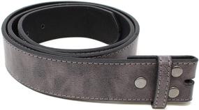 img 4 attached to Classic Leather Vintage Distressed Texture Brown M Men's Belts: Timeless Accessories for Style-Conscious Men