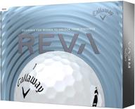 enhance your golf game with callaway 2021 reva golf balls: one dozen of exceptional quality! логотип