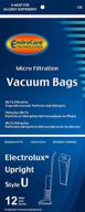 🧹 12-pack envirocare micro filtration vacuum cleaner dust bags for electrolux upright style u & proteam prolux, procare & proforce uprights логотип