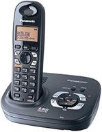 📞 panasonic kx-tg4321b: расширяемая цифровая беспроводная сист. с телеф. и одним трубкой - 5,8 ггц логотип