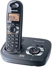 img 2 attached to 📞 Panasonic KX-TG4321B: Expandable Digital Cordless Answering System with Single Handset - 5.8 GHz