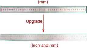 img 3 attached to 🔧 Versatile Cabinet Hardware Jig Template, Punch Locator Drill Guide Tool with Imperial & Metric Measuring, Ideal for Easy Handle and Knob Installation in Woodworking Projects