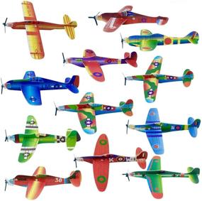 img 4 attached to Flying Gliders Airplane ✈️ Toys: Experience Endless Fun with TWIDDLERS!