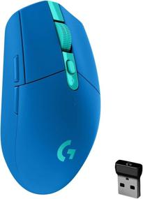 img 4 attached to 🖱️ Logitech G305 LIGHTSPEED Wireless Gaming Mouse - Hero 12K Sensor, 12,000 DPI, Lightweight, 6 Programmable Buttons, 250h Battery Life, On-Board Memory - Blue (PC/Mac)