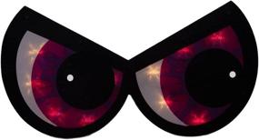 img 2 attached to 👀 Halloween Spooky Eyes Suction Window Decoration - Purple: Create Spine-Chilling Ambiance!