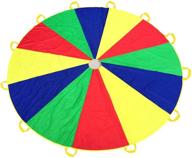 rainbow handled everfunny parachute children logo