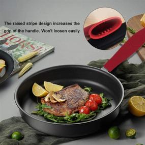img 1 attached to Силиконовые прихватки для сковородок Нескользящие