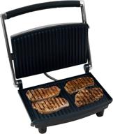 chef buddy 80-1840 panini press grill and gourmet sandwich maker: embrace healthy cooking delights! логотип