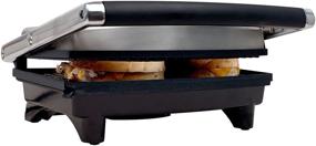 img 2 attached to Chef Buddy 80-1840 Panini Press Grill and Gourmet Sandwich Maker: Embrace Healthy Cooking Delights!