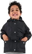 stay snug and dry with jan jul waterproof fleece lined boys' jackets & coats logo