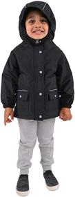 img 3 attached to Stay Snug and Dry with JAN JUL Waterproof Fleece Lined Boys' Jackets & Coats