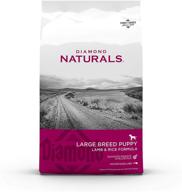diamond naturals premium large breed formulas: real meat protein, superfoods, probiotics & antioxidants for adult dogs and puppies logo