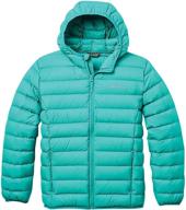 🧥 eddie bauer boys' down jacket - kids' apparel logo