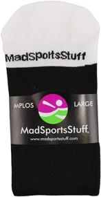 img 3 attached to 🧦 Футбольные носки высокой производительности выше колена от MadSportsStuff Pro Line.