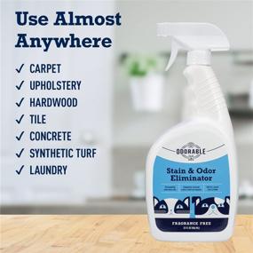 img 1 attached to 🌬️ Powerful Odor Control: Odorable Stain & Odor Eliminator - Fragrance Free - Powered by NonScents