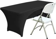 🍽️ abccanopy spandex polyester tablecloth - premium quality tablecover for elegant table décor logo