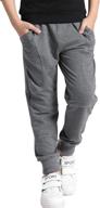 👖 basele fashion sweatpants - athletic drawstring boys' clothing and bottoms logo