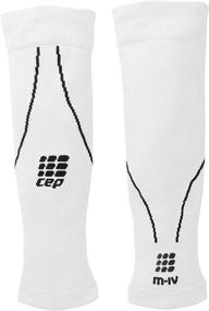 img 3 attached to Mens Compression Run Sleeves Black Sports & Fitness for Other Sports