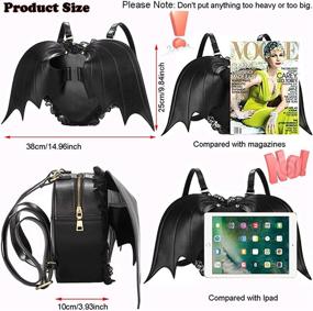 img 1 attached to 🎒 SEO-Optimized Novelty Gothic Lolita Backpack by MakerFocus