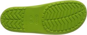 img 1 attached to 🌈 Crocs Crocband Rainbow Block Loafers & Slip-Ons: The Perfect Shoes for Women and Men