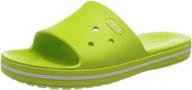 🌈 crocs crocband rainbow block loafers & slip-ons: the perfect shoes for women and men logo