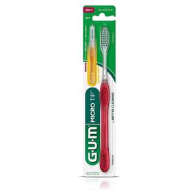 img 4 attached to Gum Toothbrush with Micro Tip, Pack of 3 - #471