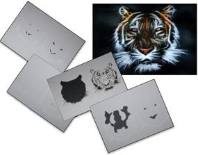 img 2 attached to UMR Design Airbrush Stencil Template AS 033