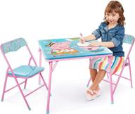 🐷 peppa pig kids table & chairs set - 3-piece child furniture for play, art, and reading - ideal for ages 3-7 логотип