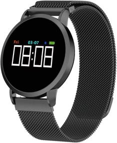 img 3 attached to 💪 Fitness Tracker Smartwatch for Men and Women - Waterproof Blood Pressure, Heart Rate, Sleep & Step Monitor