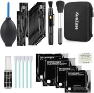 📷 comprehensive dslr camera cleaning kit - kuuzuse professional aps-c swabs, microfiber cloths, lens cleaning pen - ideal for camera lens, optical lens and digital slr cameras logo