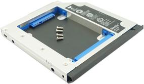 img 3 attached to 📀 Nimitz 2nd SSD Hard Drive Caddy with Faceplate/Bezel for Hp Elitebook 8560p 8570p