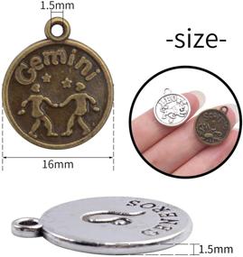 img 2 attached to Astrology Pendants Constellation Pendant Jewelry