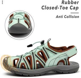 img 2 attached to SAGUARO Sandals Waterproof Breathable Fisherman Men's Shoes