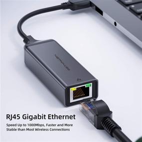 img 3 attached to 💻 High-Speed USB Ethernet Adapter: Network Gigabit RJ45 LAN Converter for Nintendo Switch, MacBook, iMac, and More