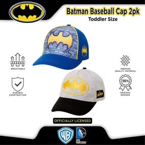 img 1 attached to 🦸 Superman Baseball Justice Boys' Accessories by DC Comics